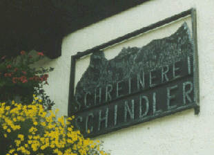 Logo: Schreinerei Schindler, Bad Feilnbach (gro�)